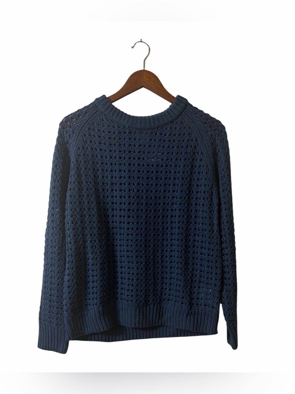 Old Money Coastal Chic Club Monaco Alpaca Wool Sweater L NWT